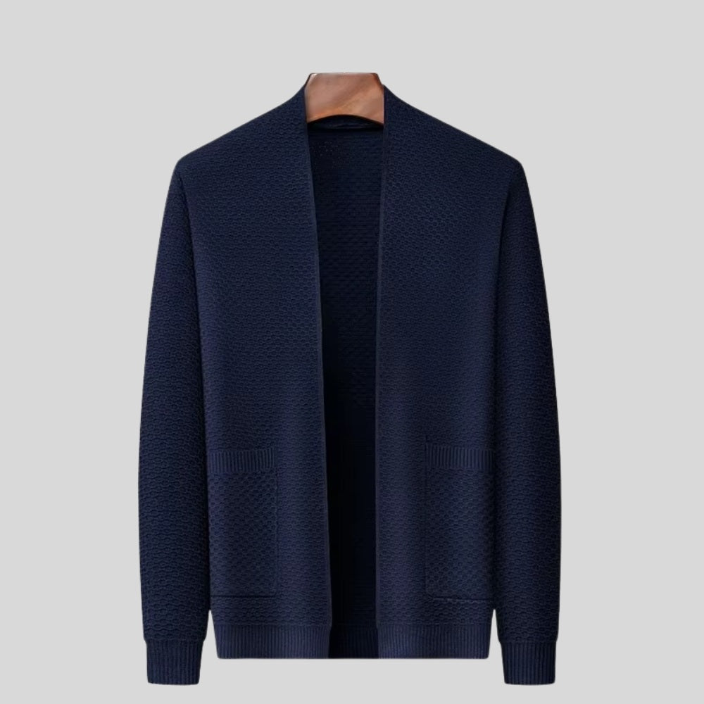 Drapoura™ Men's Knit Cardigan