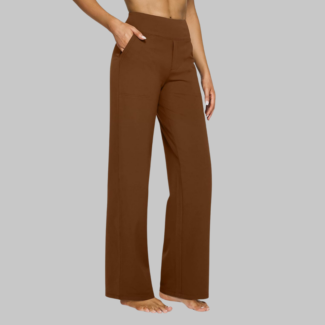 Evelyn™ | Stretch Pants with Side Pockets