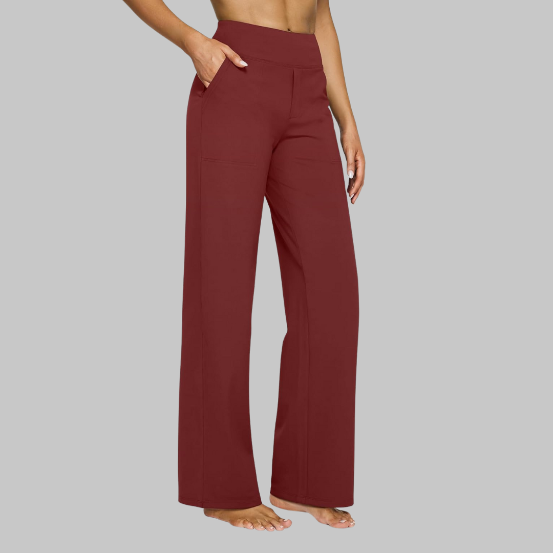Evelyn™ | Stretch Pants with Side Pockets