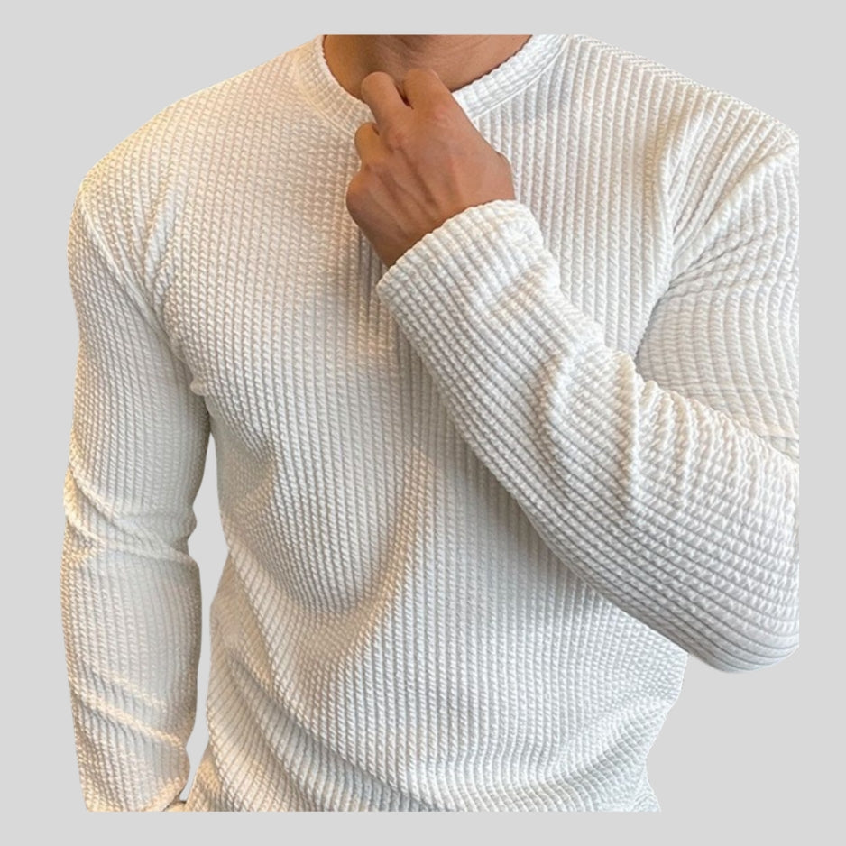 Drapoura™ Men's Plus Size Long Sleeve T-Shirt