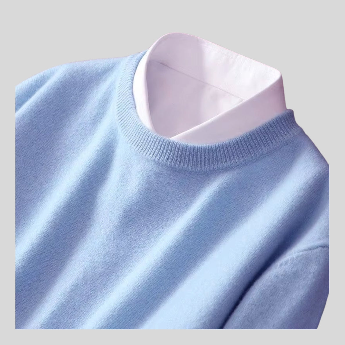 Drapoura™ Men's Cashmere Knit Sweater