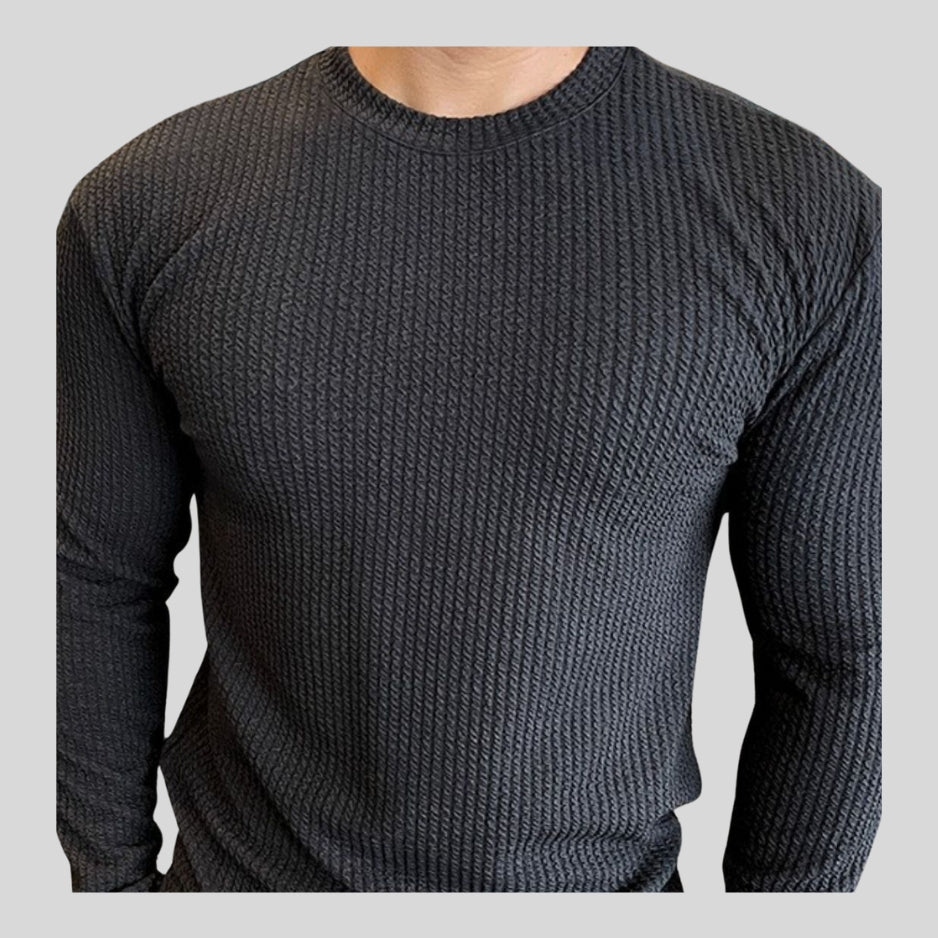 Drapoura™ Men's Plus Size Long Sleeve T-Shirt