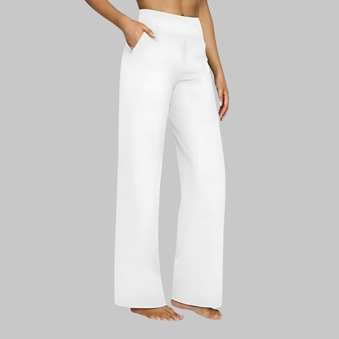 Evelyn™ | Stretch Pants with Side Pockets
