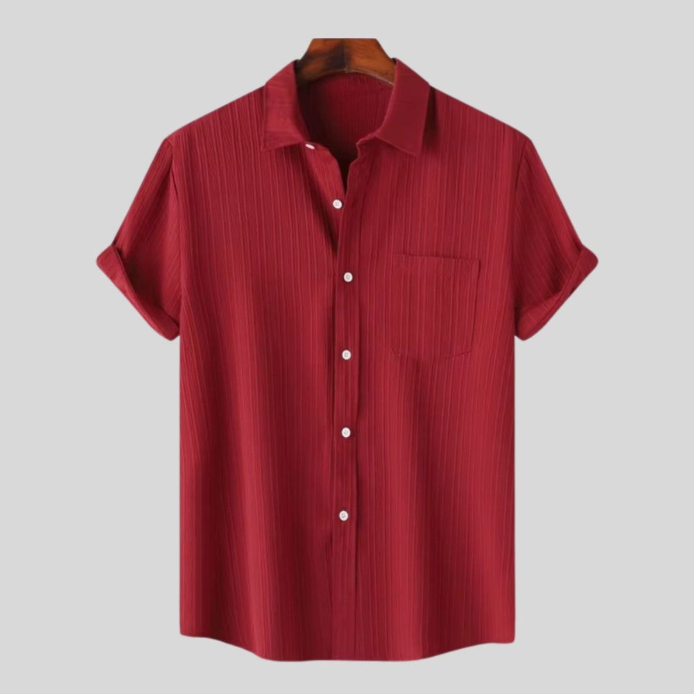 Drapoura™ Men's Cotton Linen Summer Shirt