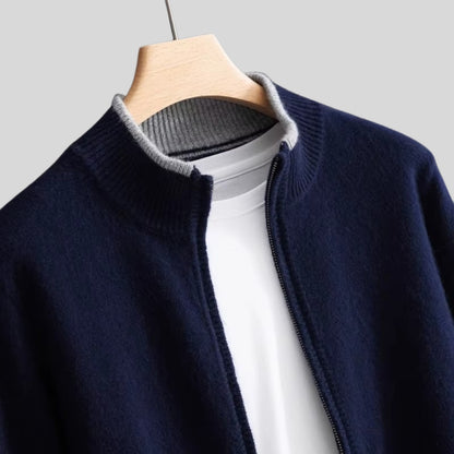 Declan Cashmere Knit Coat