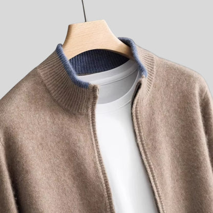 Declan Cashmere Knit Coat