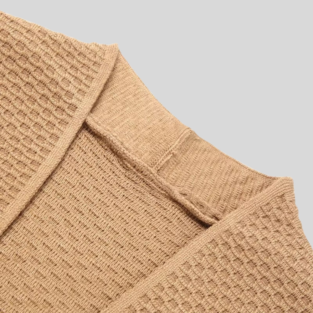 Drapoura™ Men's Knit Cardigan