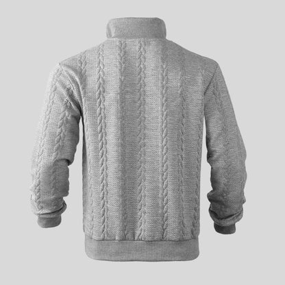 Grayson | Elevated Knit Zip Sweatshirt