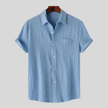 Drapoura™ Men's Cotton Linen Summer Shirt