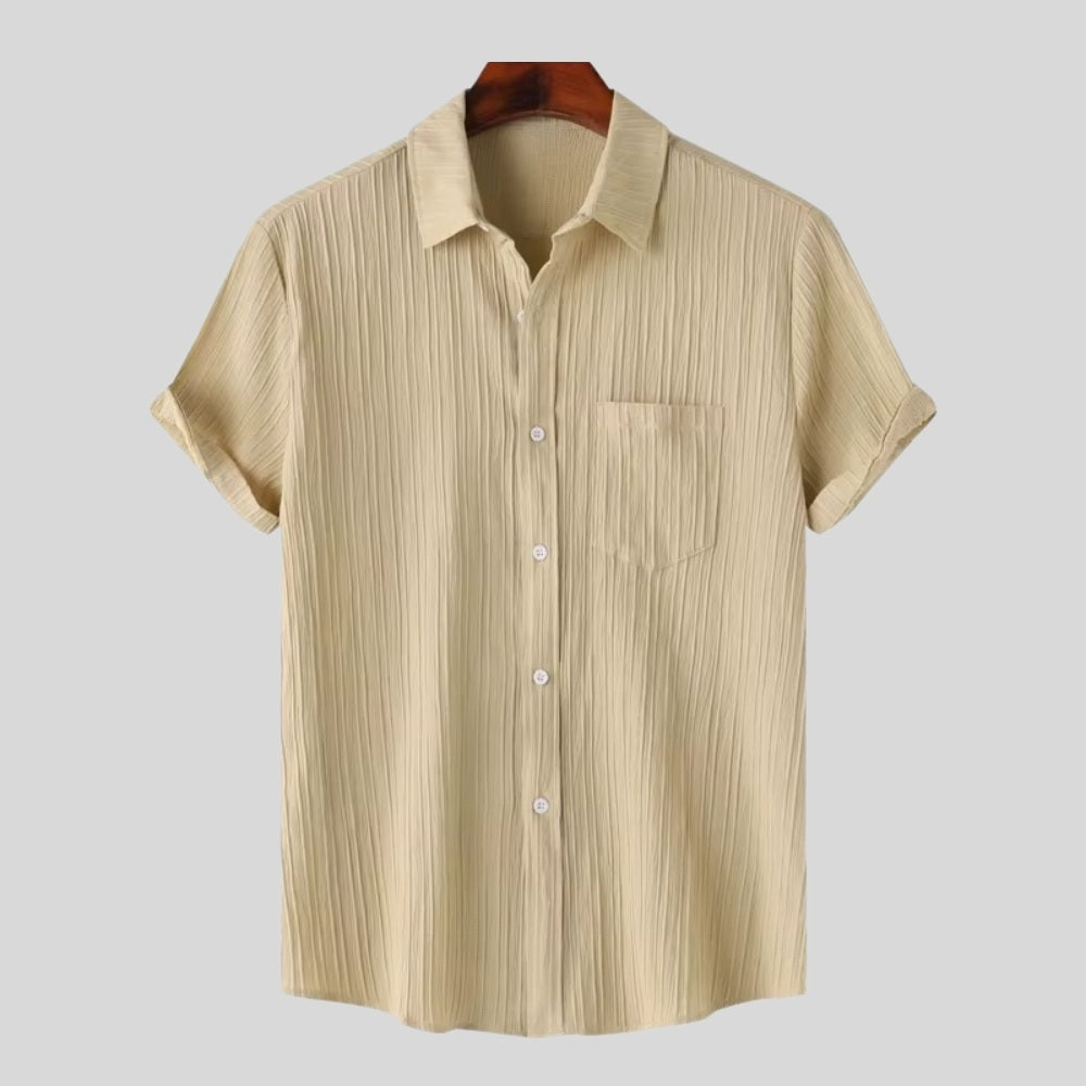 Drapoura™ Men's Cotton Linen Summer Shirt