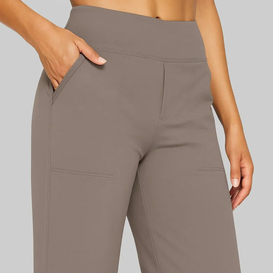Evelyn™ | Stretch Pants with Side Pockets