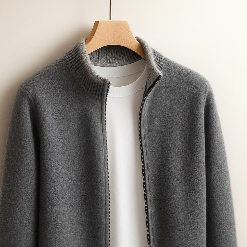DECLAN | CASHMERE KNIT COAT